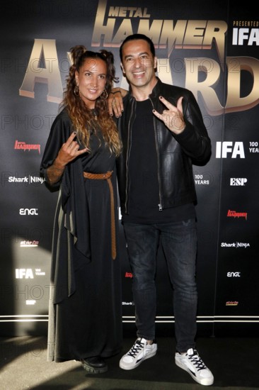 Kate Kaputto and Bülent Ceylan at the Metal Hammer Awards 2024 in the Uber Eats Music Hall. Berlin,