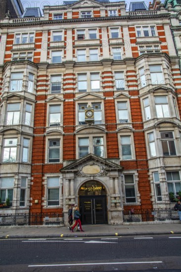 Facade of St Giles Hotel in Bloomsbury, Camden, West End, London, England, UK, Great Britain,