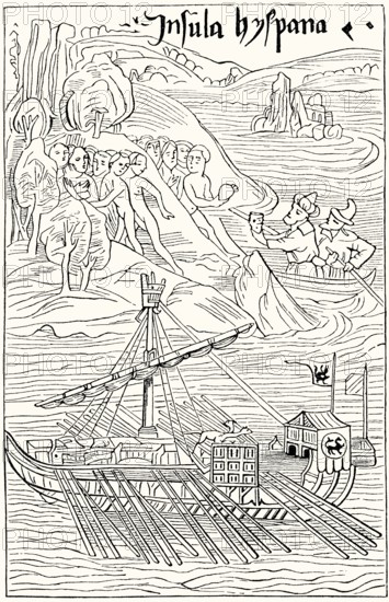 Guanahaní, an island in the Bahamas the first land in the New World visited by Christopher