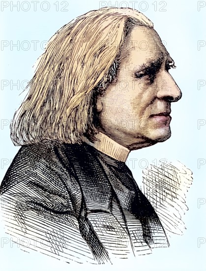 Franz Liszt, 1811, 1886, composer, pianist, conductor, theatre director, music teacher and writer,