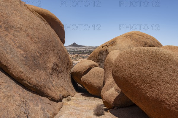 Rock formation, Pontok Mountains, Great Spitzkoppe, Spitzkoppe, Great Spitzkoppe Nature Reserve,
