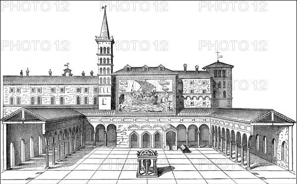 Old St. Peter's Basilica, Vatican, Rome, Italy, 13th century