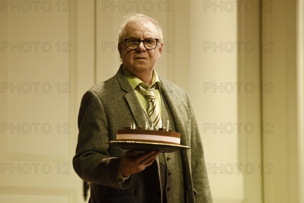 Joachim Krol (Wolfgang), Sophia oder das Emde der Humanisten, German premiere, photo rehearsal on
