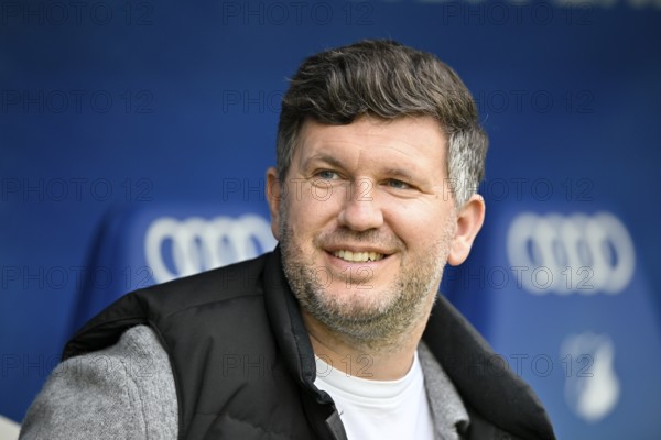 Sports Director Andreas Schicker TSG 1899 Hoffenheim Portrait smiling soccer Bundesliga, PreZero