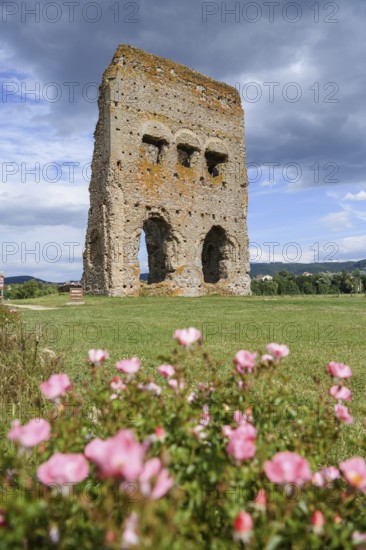 Temple of Janus, first century tower, Autun, Département Saône-et-Loire, Region