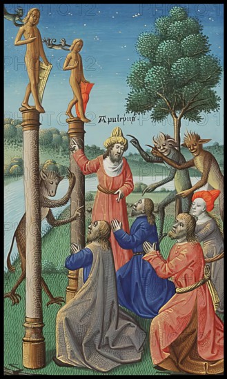 Apuleius or Lucius Apuleius Madaurensis, c. 123 – after 170, Numidian Latin-language prose writer,