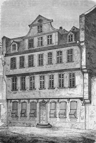 Goethe House in Frankfurt am Main, Großer Hirschgraben, birthplace, journey, Hesse, Germany,