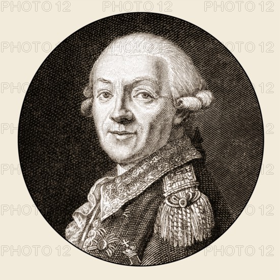 Johann Christoph von Woellner, 1732-1800, a Prussian pastor and politician under King Frederick