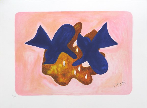 Braque, Les Oiseaux bleus