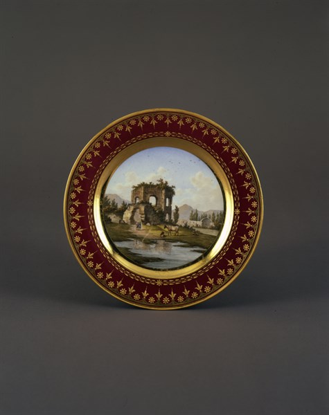 Lebel (attrib.) Plate from the Cambacérès crockery set