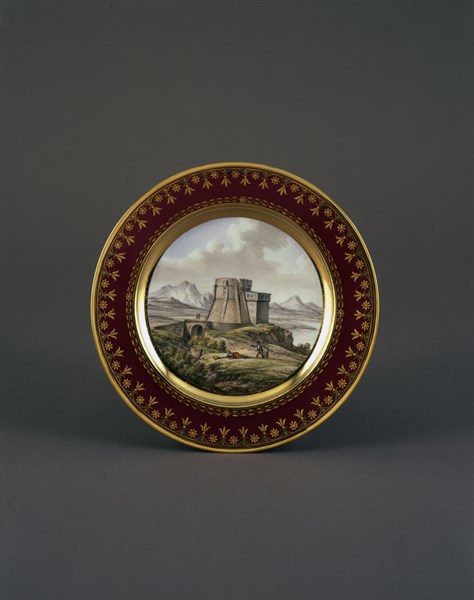 Swebach-Desfontaines, Plate from the Cambacérès crockery set