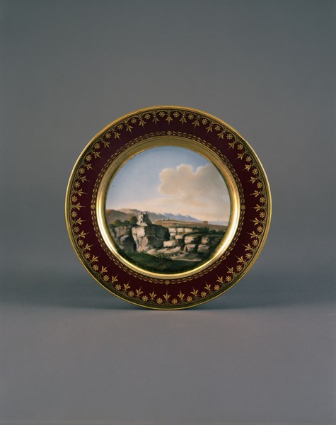 Lebel (attrib.) Plate from the Cambacérès crockery set
