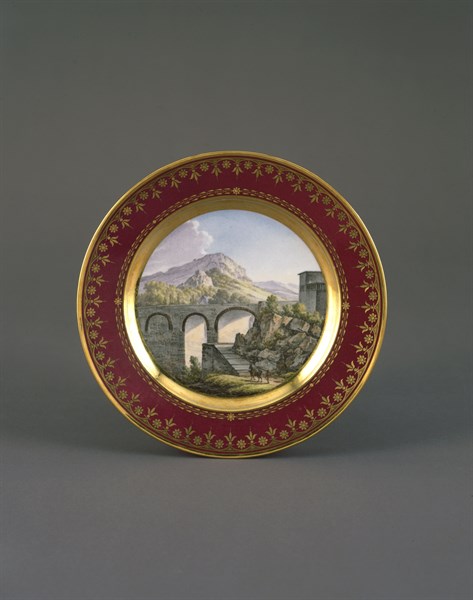 Swebach-Desfontaines, Plate from the Cambacérès crockery set