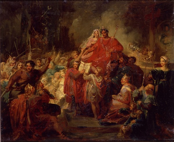 Auvray, The Accession of Pépin le Bref to the French throne