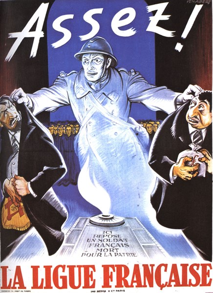 Venabert, Poster for The French League against Jews and Freemasons