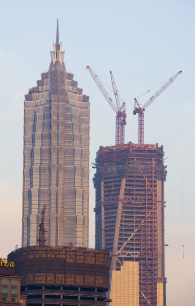 the Bund of Shanghai