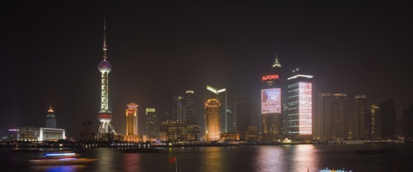 the Bund of Shanghai