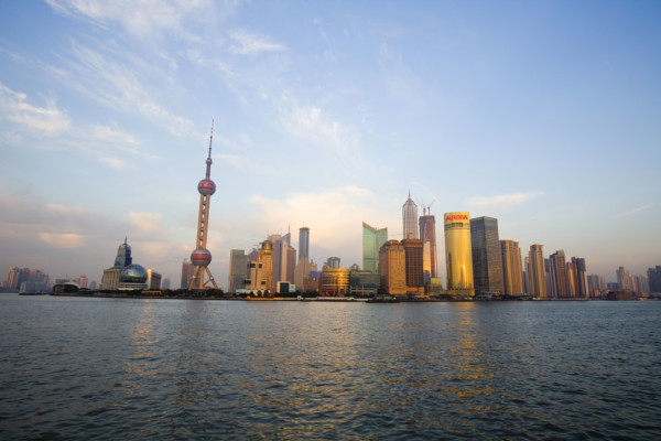 the Bund of Shanghai
