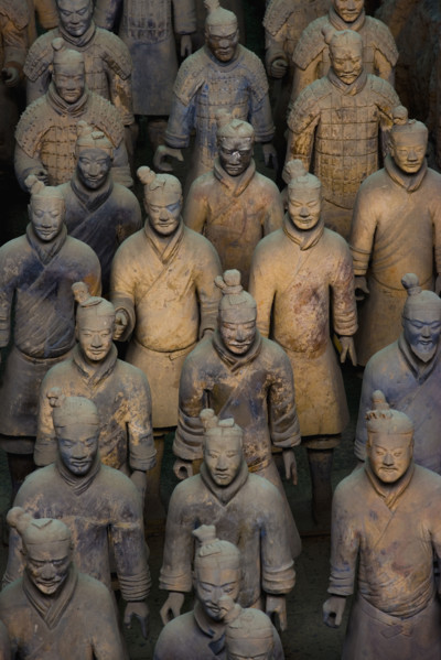 the Emperor Qin's Terra-cotta Warriors,Terra-cotta,Terracotta,Terra cotta,Xi'an