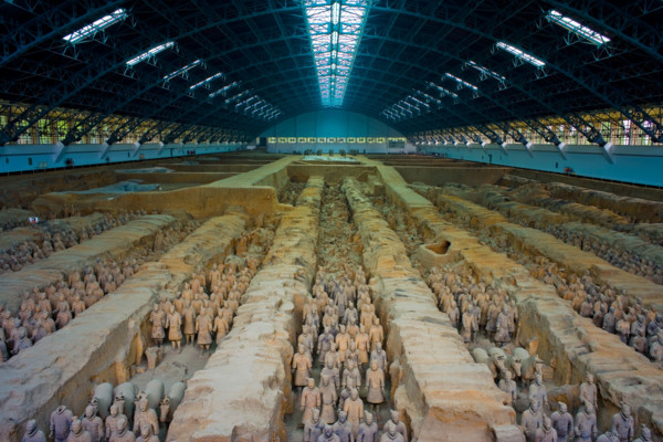 the Emperor Qin's Terra-cotta Warriors,Terra-cotta,Terracotta,Terra cotta,Xi'an