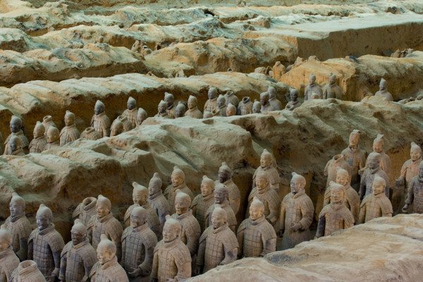 the Emperor Qin's Terra-cotta Warriors,Terra-cotta,Terracotta,Terra cotta,Xi'an