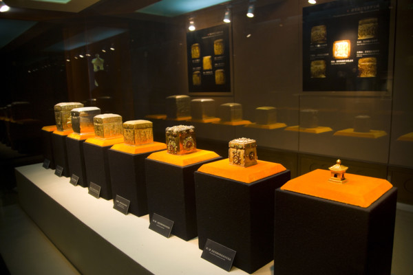 Treasures in the Famen Temple,Xi'an