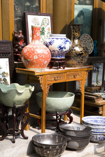 Panjiayuan Flea Market of Antiques,Beijing
