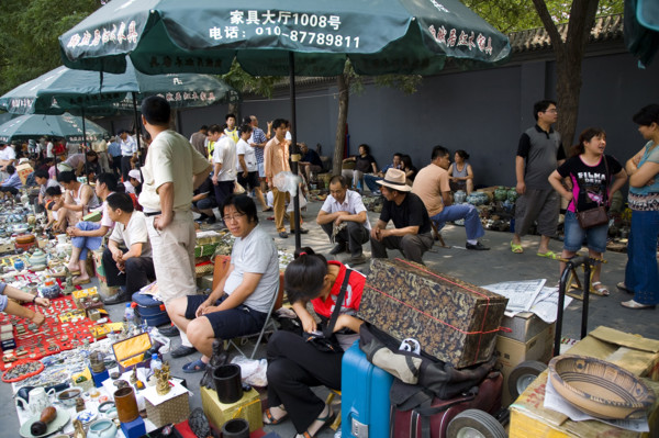 Panjiayuan Flea Market of Antiques,Beijing