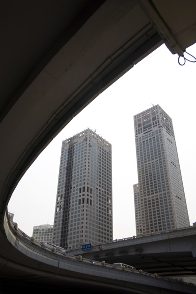 Mansions and Buildings,Scene of Beijing's CBD District