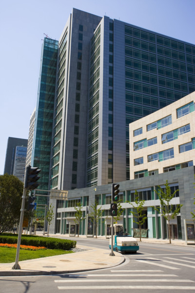 Mansions and Building,Finance Area of Beijing