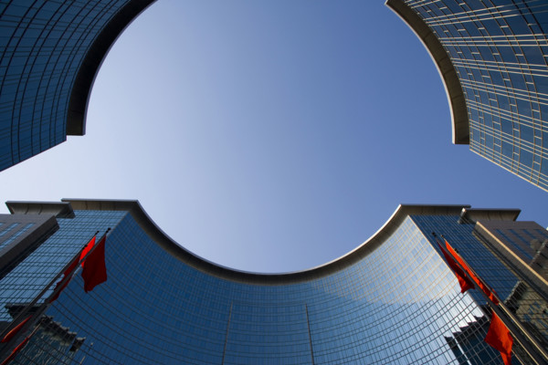Mansions and Building,Wangfujing District,Scene of Beijing
