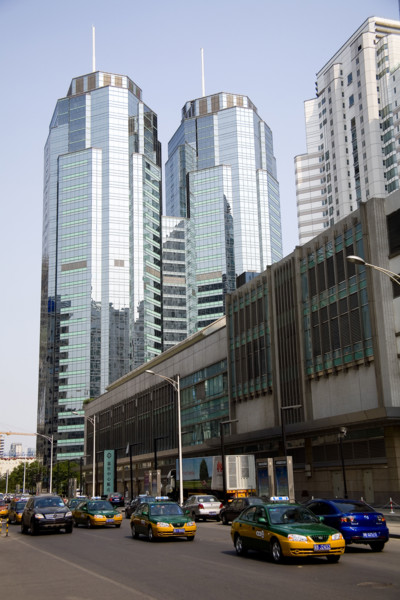 Mansions and Buildings,Scene of Beijing's CBD District