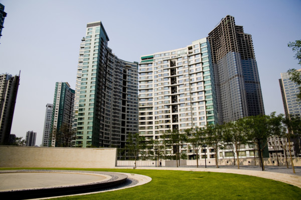Mansions and Buildings,Scene of Beijing's CBD District