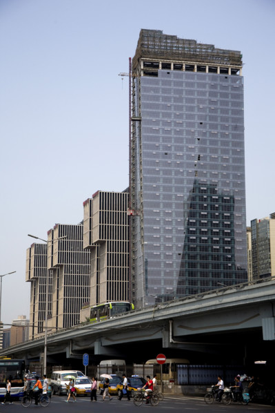 Mansions and Buildings,Scene of Beijing's CBD District