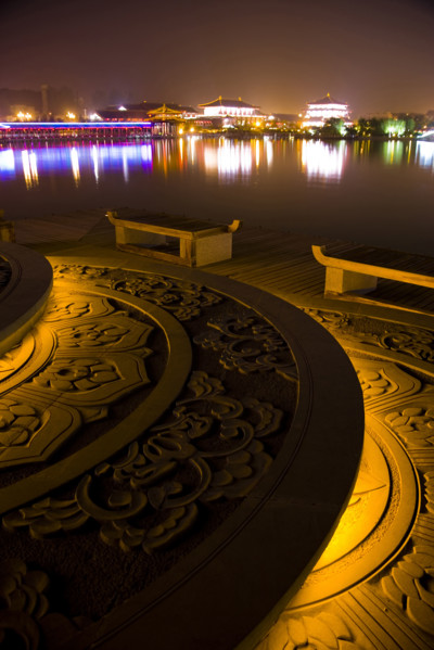 Night Scene of Tang Paradise,Xi'an