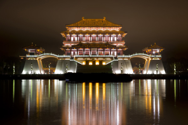 Night Scene of Tang Paradise,Xi'an