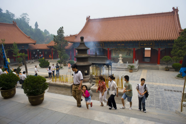 A Taoist Shrine,Xi'an