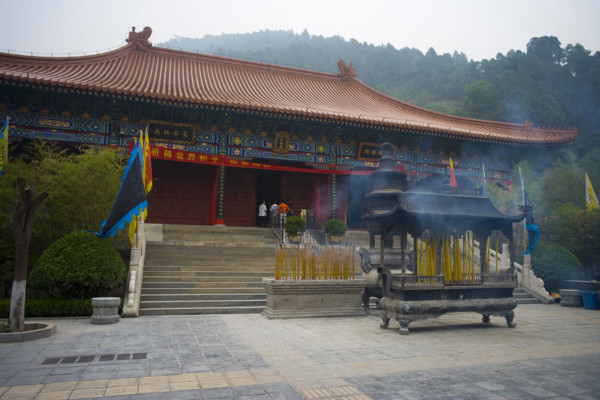 A Taoist Shrine,Xi'an