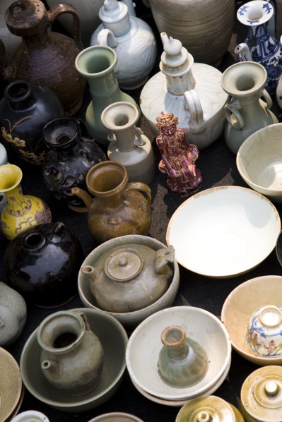 Panjiayuan Flea Market of Antiques,Beijing
