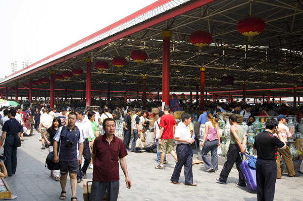 Panjiayuan Flea Market of Antiques,Beijing