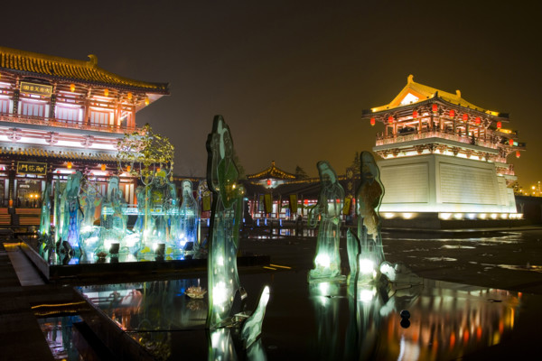 Night Scene of Tang Paradise,Xi'an