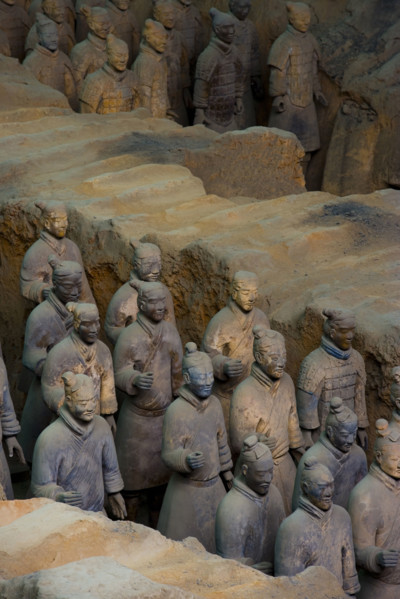 the Emperor Qin's Terra-cotta Warriors,Terra-cotta,Terracotta,Terra cotta,Xi'an