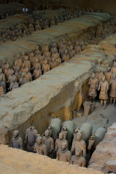 the Emperor Qin's Terra-cotta Warriors,Terra-cotta,Terracotta,Terra cotta,Xi'an