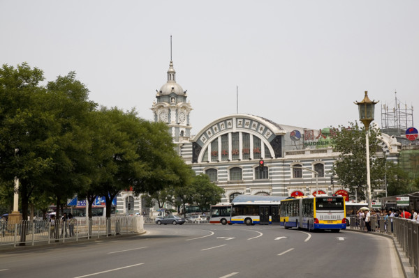 Old Buildings near the Facing Gate,commonly the Southern Gate,Beijing