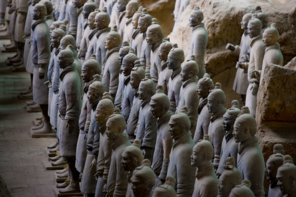 the Emperor Qin's Terra-cotta Warriors,Terra-cotta,Terracotta,Terra cotta,Xi'an