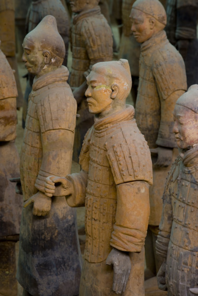 the Emperor Qin's Terra-cotta Warriors,Terra-cotta,Terracotta,Terra cotta,Xi'an