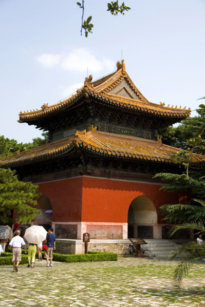 the Ming Tomb in Beijing