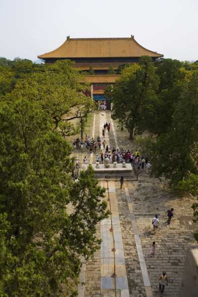 the Ming Tomb in Beijing