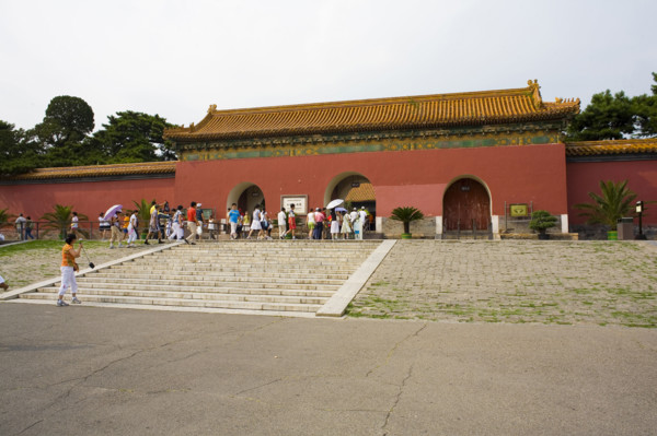 the Ming Tomb in Beijing