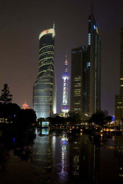 Pudong at night,Shanghai